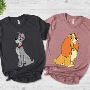 ★WAIKEI★ Lady and the Tramp Printed Short Sleeve T-Shirt C Amazon.com: Disney Lady and The Tramp Women's Short Sleeve