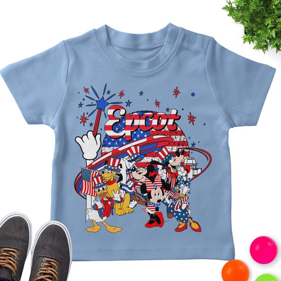 Custom Disney 4th Of July Shirt, Matching Mickey & Minnie Patriotic Shirt, Fourth of July Shirt, Independence Day Tee D2GS33