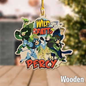 Personalized Wild Kratts Christmas Acrylic Ornament, Wild Kratts 2024 Ornament, Cutout Ornament, Wild Kratts Acrylic Ornament NFWA04