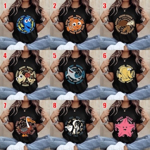 Disney Finding Nemo Shirt, Nemo and Friends T-Shirt, Finding Dory Tee, Crush and Squirt Sweatshirt, Pixar Nemo Matching Shirt G5MP10