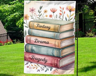 Subtle Anti Trump Garden Flag, Floral FDT Yard Flag, Feminist Gift Democrat Political Yard Sign, Home Decor Flower Market Banner NGRT13