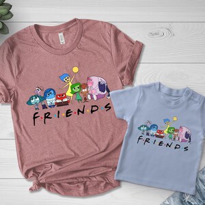 Disney Inside Out 2 Friends Shirt, Inside Out Characters Shirt, All the Feels Shirt, Inside Out New Emotions Shirt, Inside Out Shirt