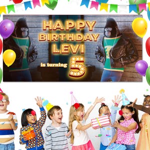 Sing 2,Personalized Birthday Party Backdrop,Sing 2 Personalized Banner,Sing 2 Poster,Sing 2 Party Supplies D2F508