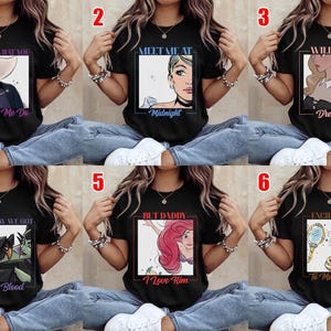 Vintage Disney World Shirt,Meet Me At Midnight Cinderella Shirt,But Daddy I Love Him Shirt, Disney Princess Shirt,Magical Parks Shirt NGPF04