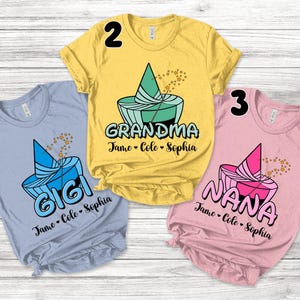 Retro Disney Castle Sleeping Beauty Shirt | Good Fairies Flora Fauna Merryweather TShirt | Magic Kingdom Tee | Disneyland Girl Trip DZL414