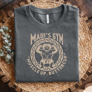 Maui’s Gym Shirt, Moana and Maui T-shirt, Disneyland Vacation Shirts for Men, Men&#39;s Gym Tee, Disney Gift for Boyfriend D2HI23