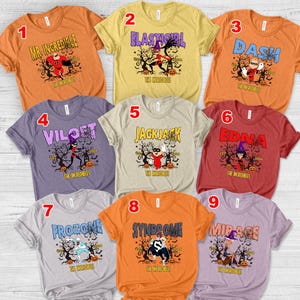 Disney Incredibles Group Shirt, Mr. Incredible Elastigirl Halloween Shirt, Disneyland Trip Halloween, Matching Halloween Family Shirt NFV505