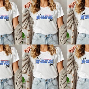May The Fourth Of July Be With You Shirt, Disney 4th Of July Shirt, Disney Independence Day Tee,4th Of July Disney Tee,Disney USA Tee D2GN34
