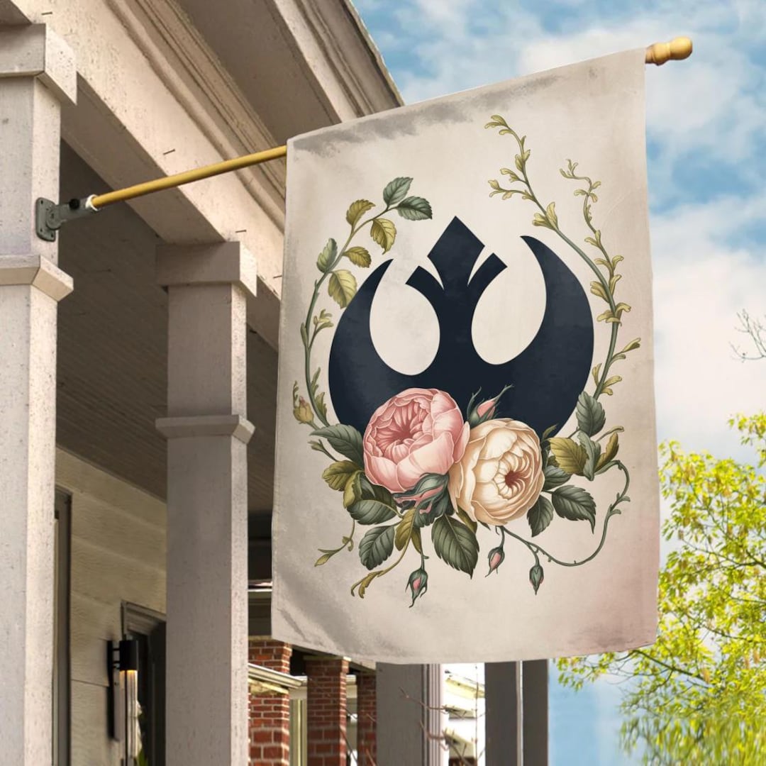 Rebel Alliance Flag, Star Wars Resistance Banner, Party Supplies Sign,  Rebellion Yard Decor, Gift for Him Her C1E504