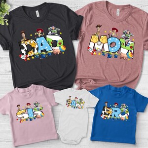 Toy Story Birthday Shirt, Custom Disney Birthday Boy Shirt, Toy Story Birthday Family Shirt, Custom Toy Story Shirt, Birthday Girl Gift Tee