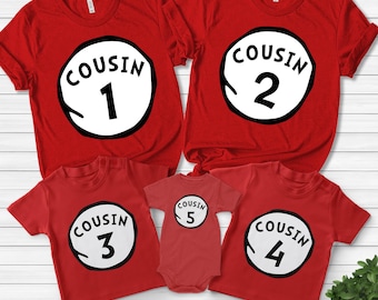 Cousin Crew Shirts, Matching Family Shirts, Family Cousin Gifts, Cousin T-Shirt, Cousin Tshirts, Funny Shirts For Family C-15062203