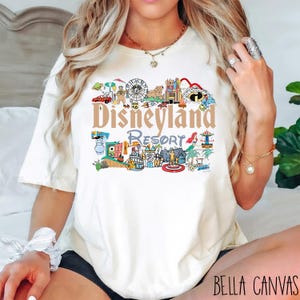 Vintage Disneyland Resort Shirt, Retro Disneyland Parks Shirt, Magic Kingdom Shirt, Disneyworld Shirts, Disney Family Shirts D2HW19
