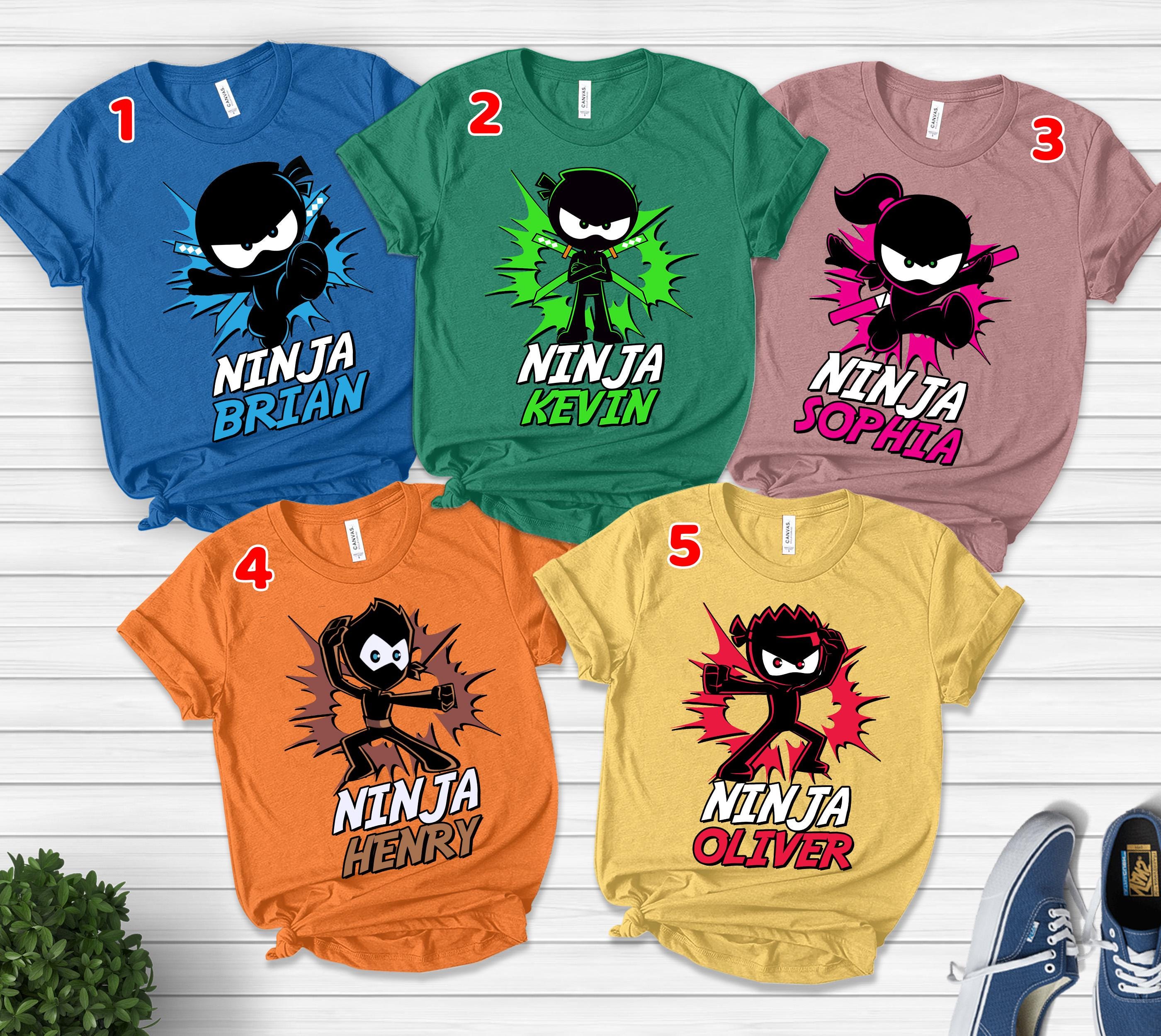 Ninja Warrior Tshirt - Etsy