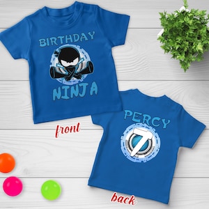 Ninja Kidz Birthday T Shirt, Custom Ninja Kidz, Ninja Toddler, Ninja Family Shirt, Birthday Toddler, Youth Tee, All sizes Shirt C1HH19