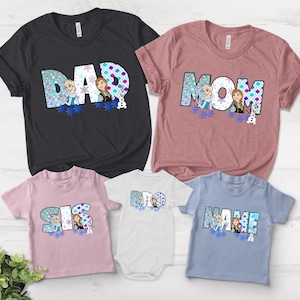 Disney Frozen Ice Princess Name Shirt, Custom Girl Name Shirt, Frozen Birthday Shirt, Disney Vacation Shirt, Frozen Family Shirt N-06032323