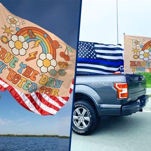 Have the Day You Voted For Flag, Anti Oligarchy F*ck Trump Yard Banner, Anti Trump DOGE Sign, Anti Maga FDT Democrat Sign C1EU03