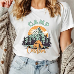Custom Camp Shirt, Camp Gifts, Custom Family Reunion Shirt, Cousın Camp Gift, Camp Crew Shirt, Camping Trip Shirt, Camping Family Tee NGQF01