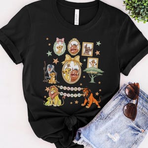 Retro Coquette Bows Hakuna Matata shirt, Disney Lion King Shirt, Simba Timon Pumbaa Animal Kingdom shirt, Disney Girl Trip Tee NGSV05