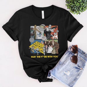 Disney Family Star Wars Shirt, Retro Star Wars Tee, Matching Galaxy Shirts for Disney Trip, Unisex Star Wars Day Tee JCLG03