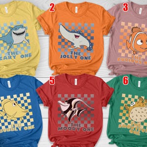 Disney Finding Nemo Group Shirt, Nemo and Friends Shirt, Finding Dory Tee, Crush and Squirt Sweatshirt, Pixar Nemo Matching Shirt NGSQ04