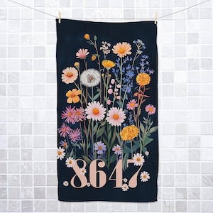Subtle F*ck Trump Hand Towel, Funny Political Home Decor, Kitchen Towel, Home Accessory Humor, Sarcastic Liberal Gift, FDT Towel D2HL07