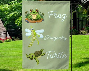 Subtle Anti Trump Boho Floral Garden Flag, Resist Garden Flag, Liberal Yard Flag, Liberal Banner,FDT Yard Banner,Democrat Garden Sign D2GG33