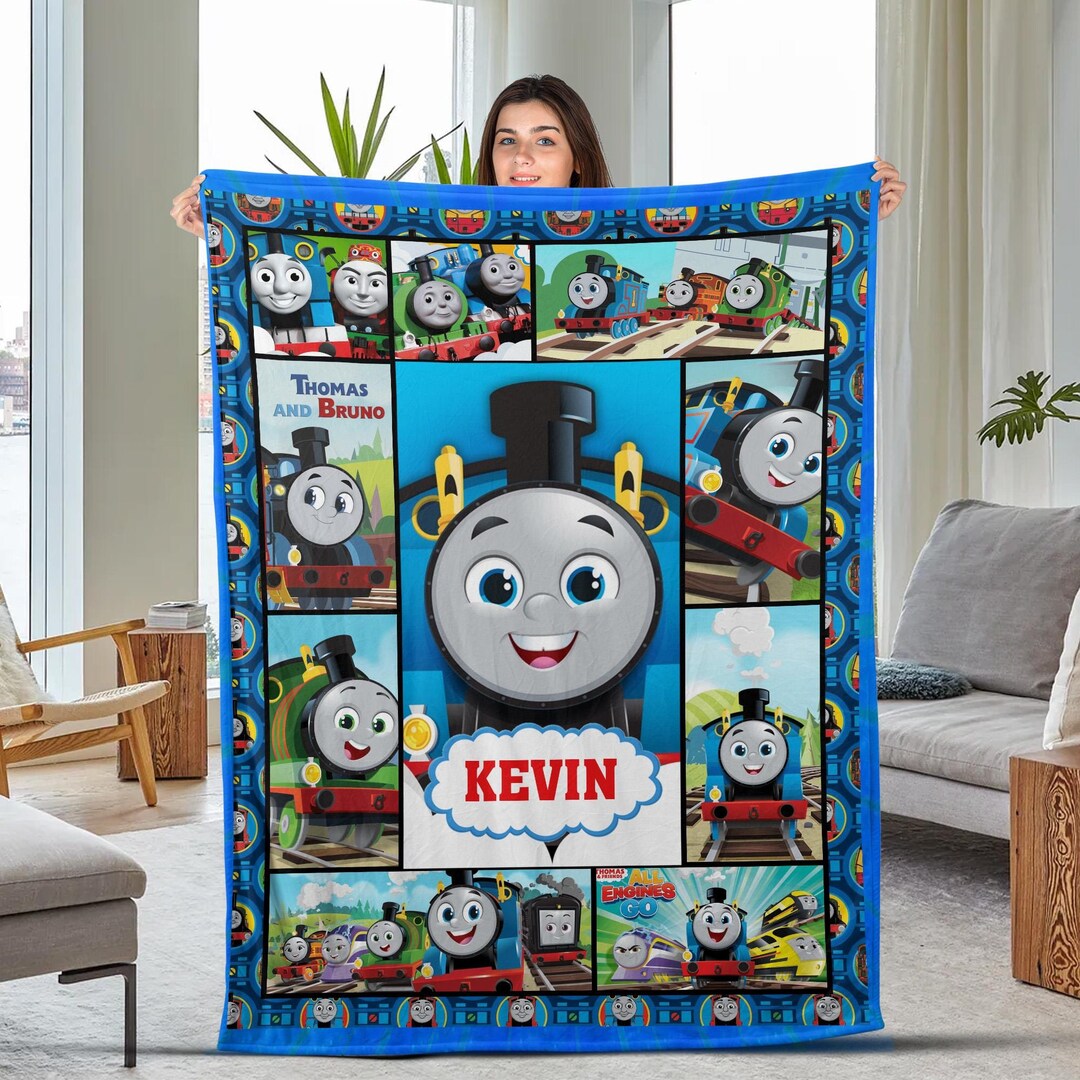 Thomas and Friends Blanket, Personalized Thomas & Friends Blanket
