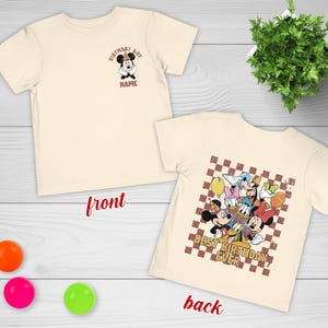 Custom Disney Mickey & Friends Birthday Shirt, Disney Birthday Boy/Girl Tee, Disney Birthday Squad Shirts, Mickey Birthday Trip Tees D2IF34