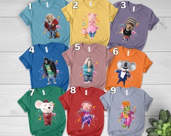 Funny Character Theme Matching Shirt, Character Family Trip Shirt, Movie Group Costume Shirts, Birthday Party Theme T-Shirt BYCW17
