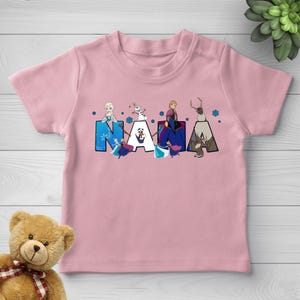 Frozen Family Shirt, Elsa & Anna Birthday Tee, Olaf Castle Shirt for Mom Dad, Princess Matching Outfit – JCML18