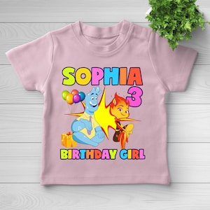 Elemental Shirt | Elemental Birthday Shirt | Elemental Family Shirt | Ember Wade Shirt | Family Birthday Party Shirt