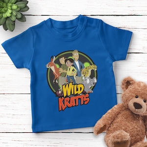 Personalized Wild Kratts Birthday Shirt Wild Kratts Family Matching Shirt Wild Kratts Boys Shirt Family Birthday Gift For Boys Shirt BXM160