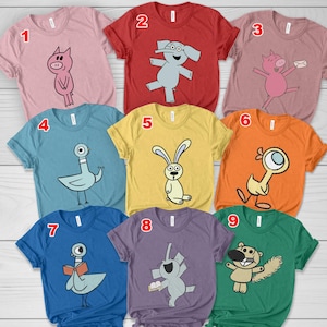 Read Mo Books T-shirt, Mo Willems Shirt, Book Lover Shirt