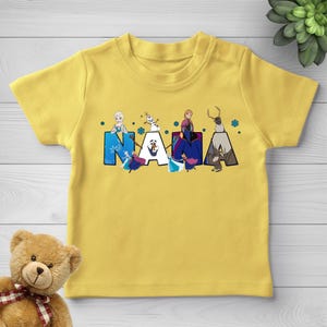 Frozen Family Shirt, Elsa & Anna Birthday Tee, Olaf Castle Shirt for Mom Dad, Princess Matching Outfit – JCML18