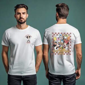 Custom Disney Mickey & Friends Birthday Shirt, Disney Birthday Boy/Girl Tee, Disney Birthday Squad Shirts, Mickey Birthday Trip Tees D2IF34