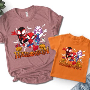 Disney Spidey Halloween Shirt, Spidey and His Amazing Friends Shirt, Spidey Halloween Shirt, Gift For Halloween CZJU34