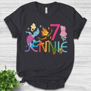 Elemental Shirt Elemental Birthday Shirt Elemental T-shirt Elemental Birthday Girl Shirt Elemental Birthday Boy Elemental Kids Shirt BXIQ23
