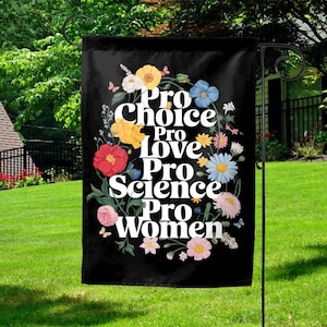 Pro Choice Women Rights Flag/Feminist Flag/Women&#39;s Rights Patriarchy Flag/LGBTQ Flag/Pride Activist Flag/Social Justice Flag NGP503