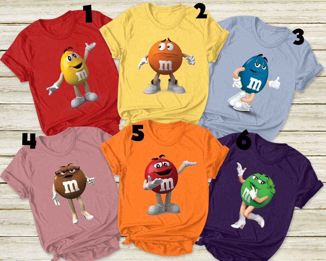 M&M Candies T Shirt, M and M Matching Family Shirt, Family Halloween ...