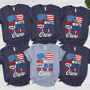 Red White and Blue Cousin Crew 2025 Shirt, 4th of July Cousin Crew Shirt, Matching Cousins Tee, 4th Of July Independence Day Tee D1HA34