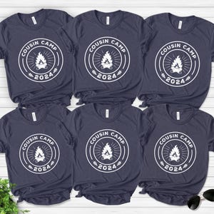Cousin Camp 2025 Shirt,Cousin Crew,Cousin Camp Shirts,Matching Cousin Shirts,Summer Cousin Shirts,Family Reunion,Camp Tees for Family D1JG29