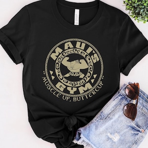 Maui’s Gym Shirt, Moana and Maui T-shirt, Disneyland Vacation Shirts for Men, Men&#39;s Gym Tee, Disney Gift for Boyfriend D2HA30