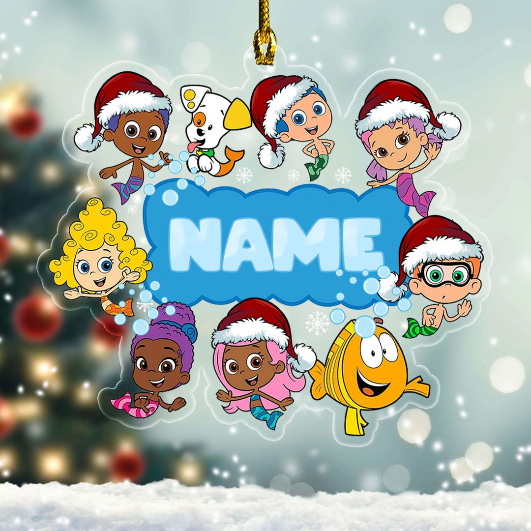Bubble Guppies Chirstmas Ornament, Bubble Guppies Christmas Gift ...