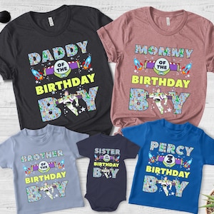 Personalized Toy Story Buzz Lightyear Birthday Shirt, Disney To Infinity and Beyond Shirt, Disneyland Family Vacation Matching Tee JBUO33