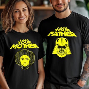 Star Wars Anakin And Padme Shirt, Darth Vader Tee, I Am Your Father T-Shirt, Padme Amidala Shirt,I Am Your Mother Tee,Galaxy Edge Tee NGPX12