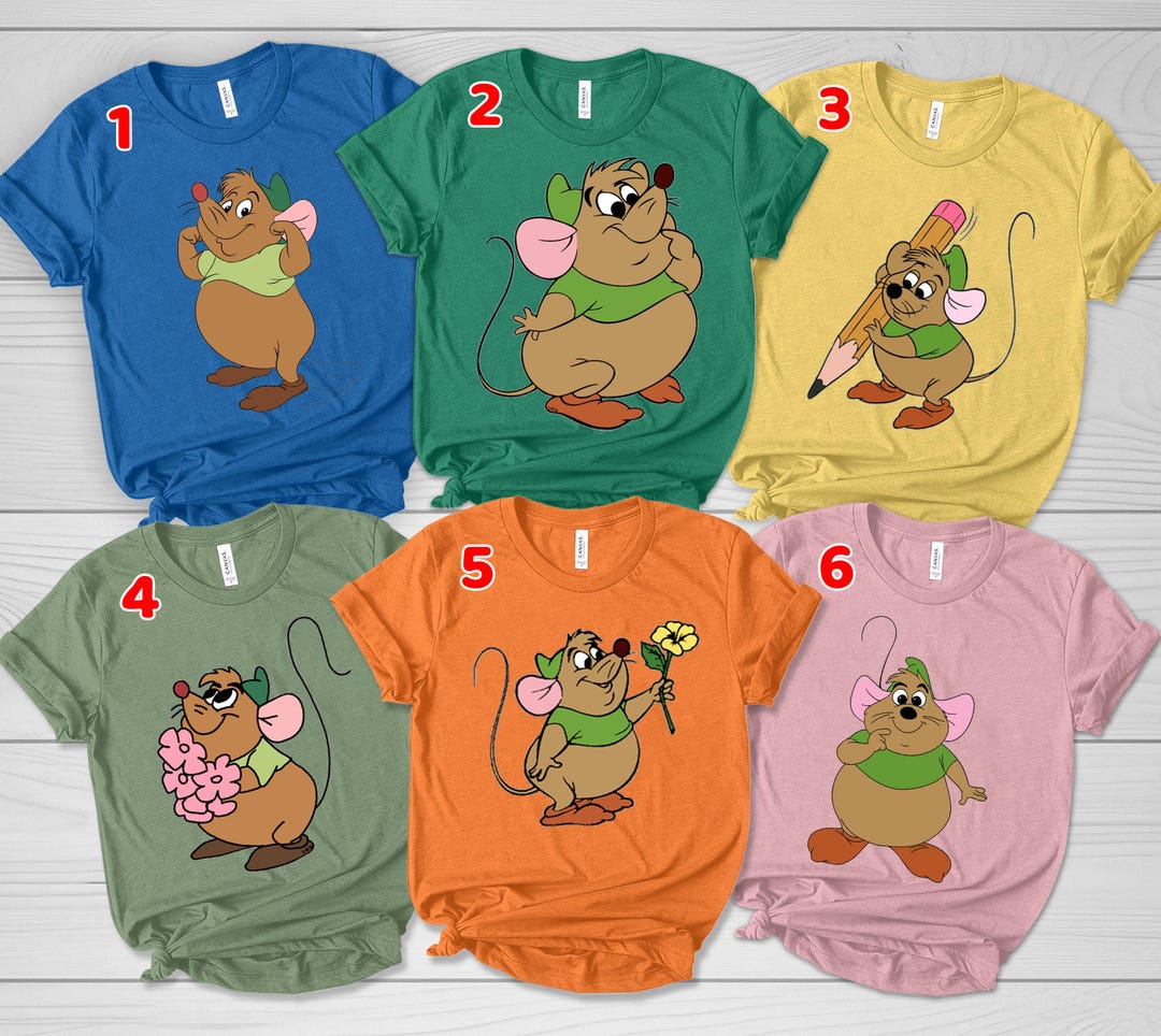 Gus Gus Shirt, Gus Gus Mouse T-shirt, Cinderella Shirt, Magic Kingdom ...