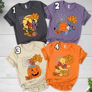 Halloween Winnie The Pooh Ghost Shirt, Spooky Season Shirt, Halloween Shirt, Winnie The Pooh Halloween Shirt, Disney Halloween Shirt VN3M14