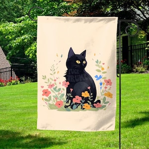 Anti-Trump, Subtle F*ck Trump Garden Flag, Garden Gifts Unique, Childless Cat Lady Yard Decor, Feline House Banner/Democrat Sign Gift NGPW13