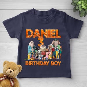Personalized Sing 2 Birthday Shirt Birthday Boy/Girl Shirt, Sing Pig Birthday Shirt, Sing Movie Shirt, Sing Pig Birthday Shirt CZJN31