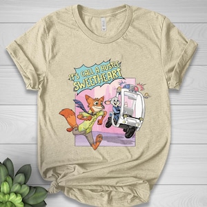 It&#39;s Called A Hustle Sweetheart Vintage T-Shirt, Zootopia Shirt, Judy Hopps Shirt, Nick Wilde Shirt, Gift Tee For You And Your Family BZHT27